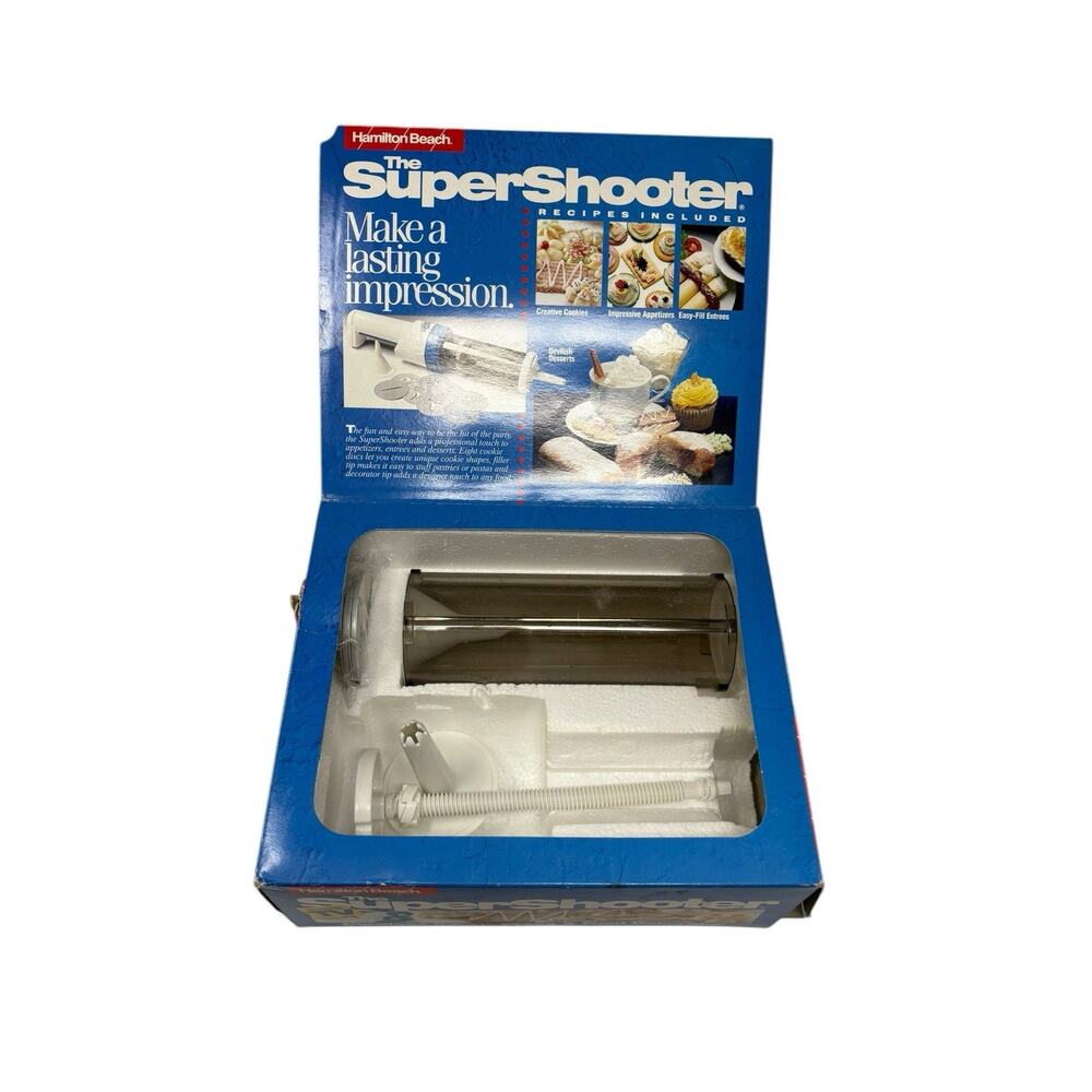 Hamilton Beach Cordless Super Shooter - Replacement Tube/Cookie Discs Parts Only